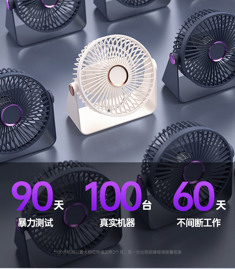 Desktop air circulation fan, electric fan, small household, silent, strong wind force desktop fan, student dormitory, office pic 31
