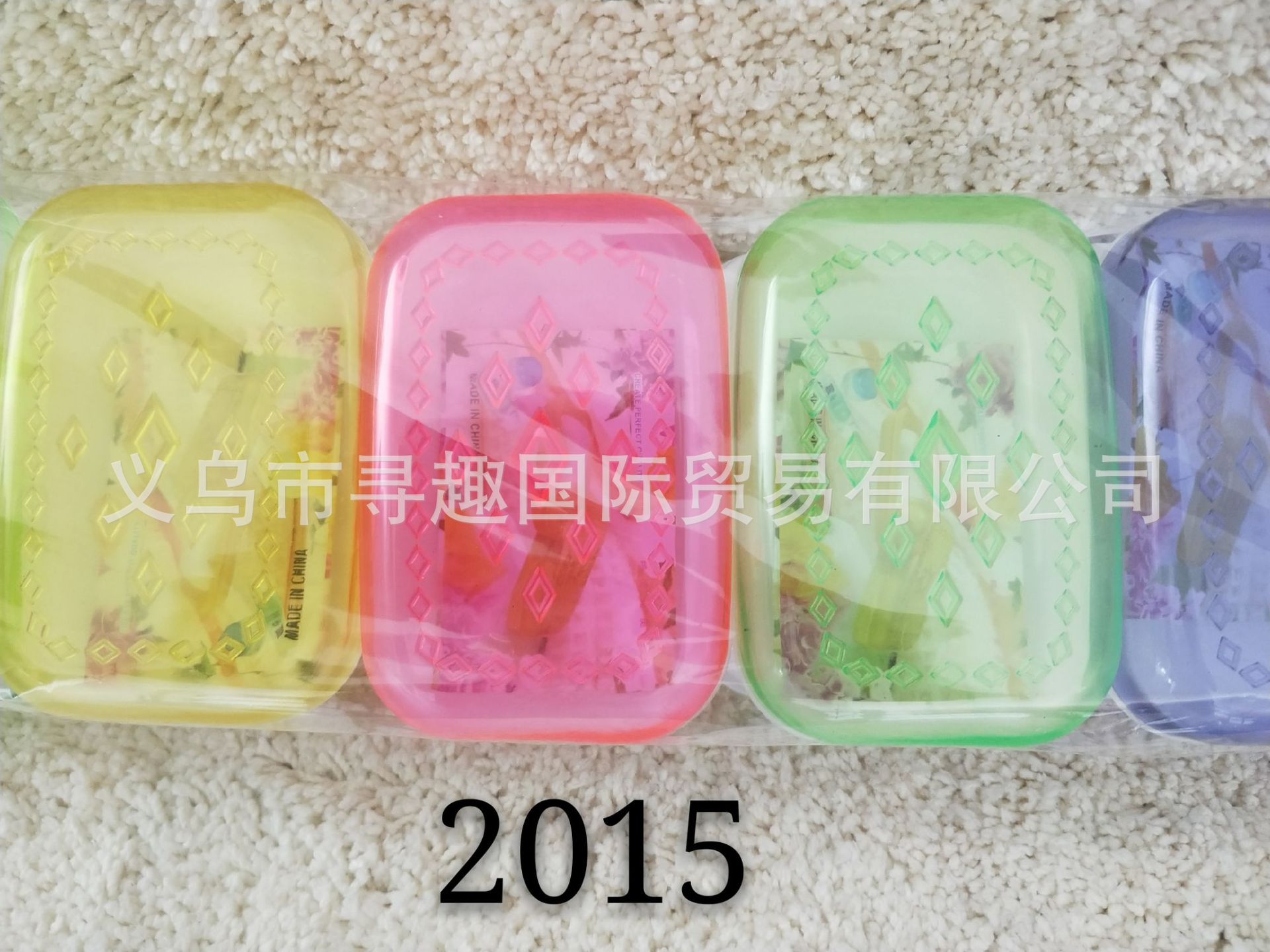 A variety of cross-border foreign trade soap storage boxes are available for selection. Cartoon wall-mounted soap boxes without punching holes are available for wholesale pic 5