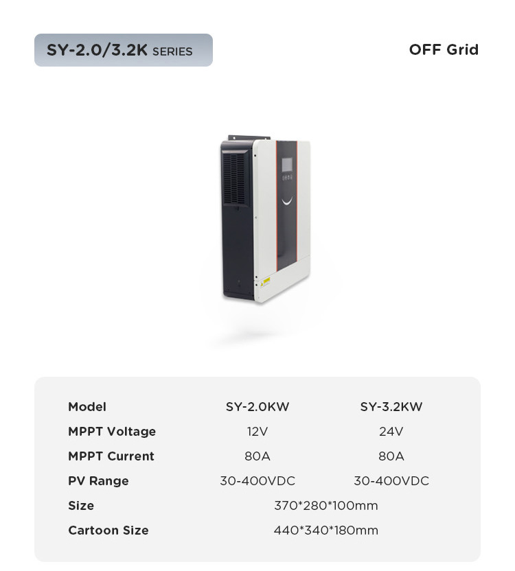 Liqun Solar photovoltaic reverse control integrated machine solar inverter 1KW-6.2KW genuine Bojia storage inverter pic 13