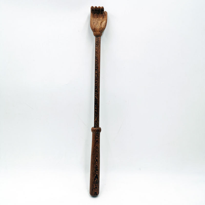 Chicken wing wood back massage device, solid wood dual-purpose fitness hammer, no need to tickle or scratch, wooden craft gift wholesale pic 21
