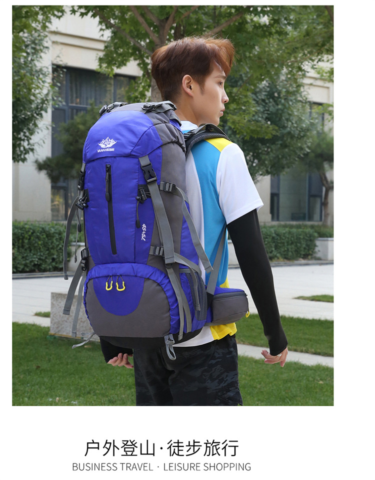 Yitu Hiking Bag, Cross-border Outdoor Sports, large-capacity nylon backpack, multi-functional outdoor backpack for hiking and sports pic 19