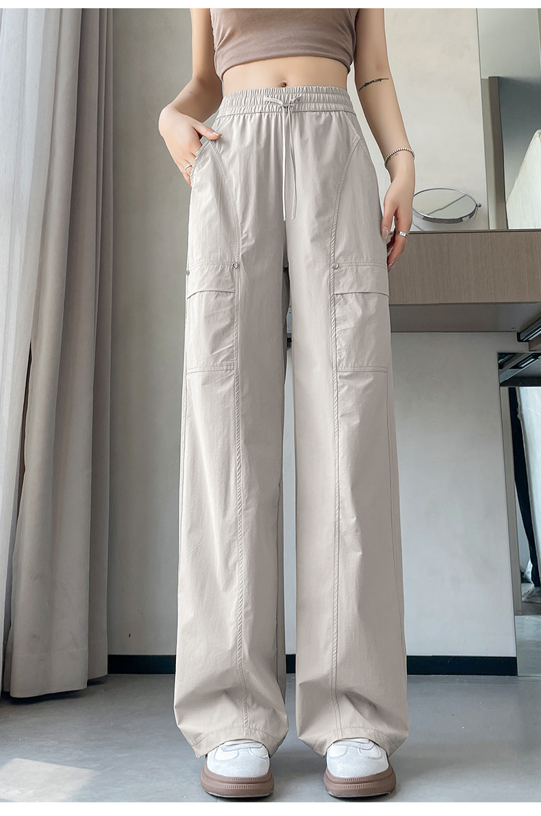 New quick-drying, slimming, loose jazz dance summer American street casual sport pants pic 20