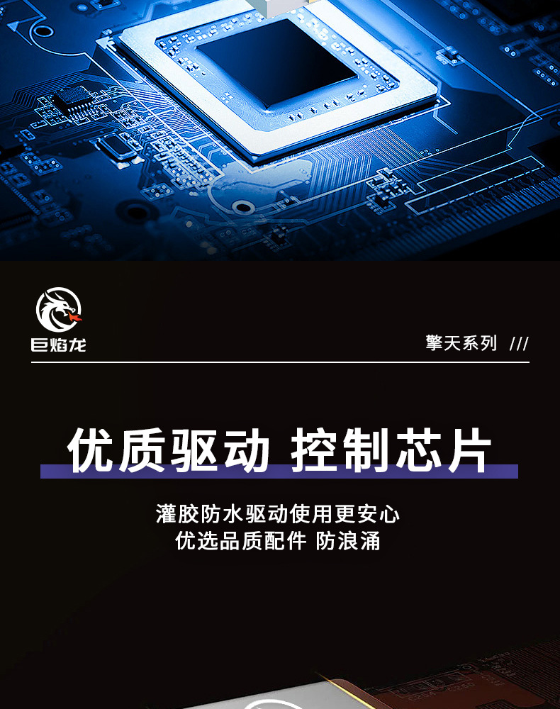 LED high-power floodlights, outdoor waterproof square spotlights, high-intensity ultra-bright sports field searchlights, high-pole floodlights pic 6