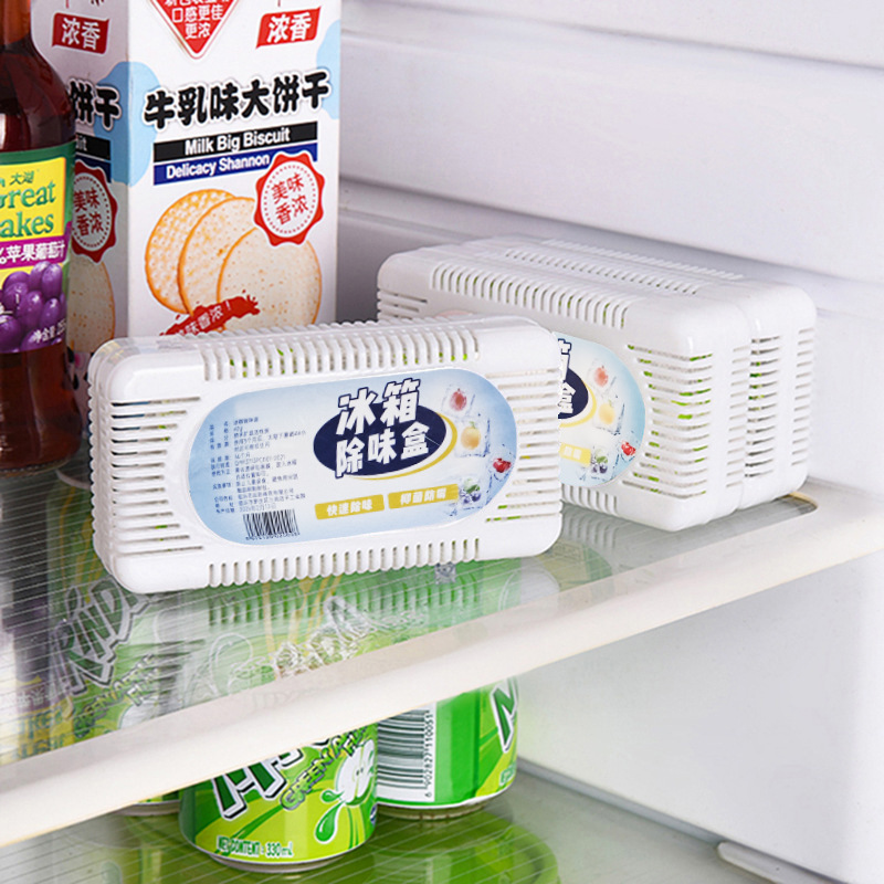 冰箱剂活性炭冰箱除味剂 冰箱竹炭包 冰柜清新去异味除味盒批发详情2