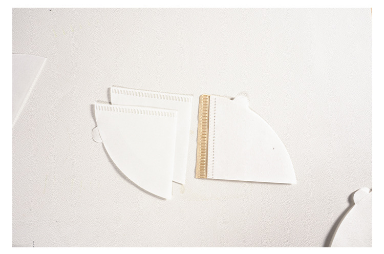 Household coffee filter paper V60, filter cup, drip type conical fiber original pulp bleached filter paper, cake cup pic 11