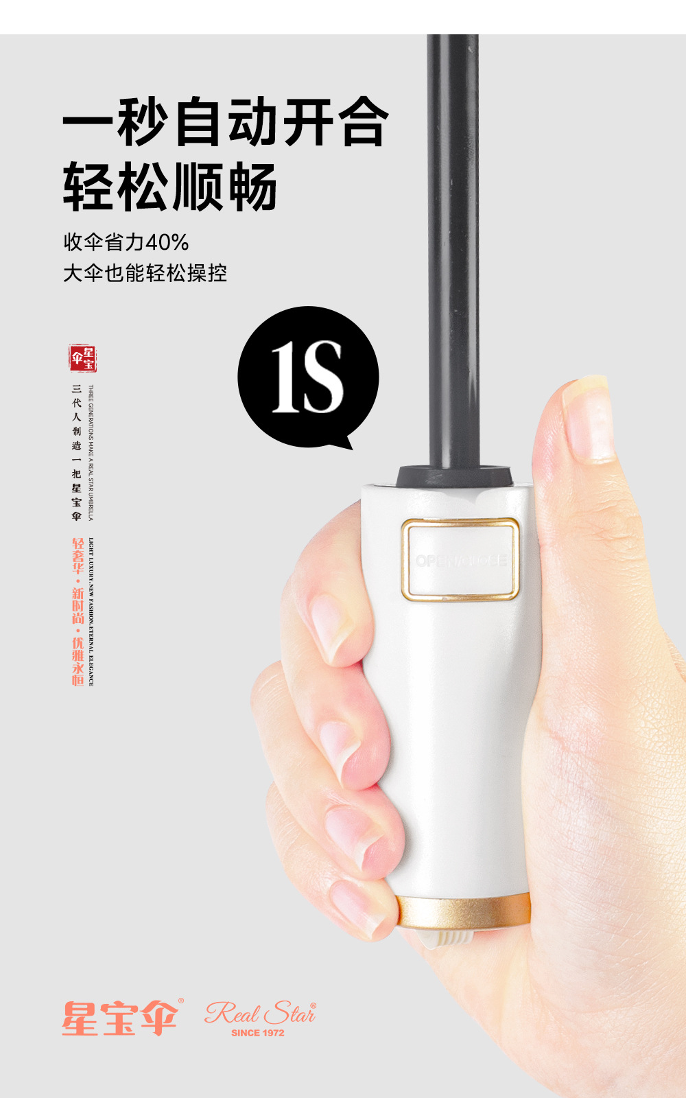 富贵繁花三折便携女士遮阳伞晴雨两用自开收油画太阳花伞防风防雨日用百货详情17