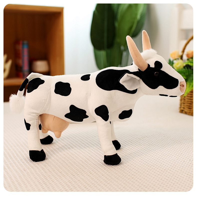卡通仿真奶牛公仔毛绒玩具国潮玩偶生肖牛布娃娃拍照道具儿童生日礼物详情10