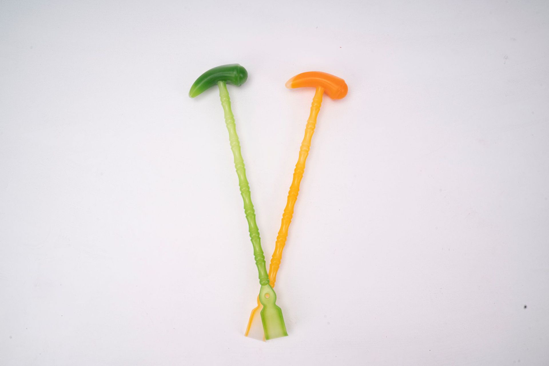 New best-selling imitation horn-shaped hammer, lotus gourd hammer, itchy scratch massage hammer, back hammer, factory supply batch in Linyi pic 2