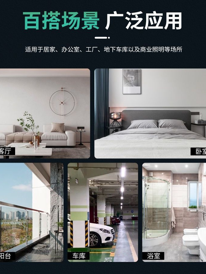 Ultra-bright led bulb E27 screw-socket household white light bulb, high-power energy-saving bulb for factory workshops pic 10