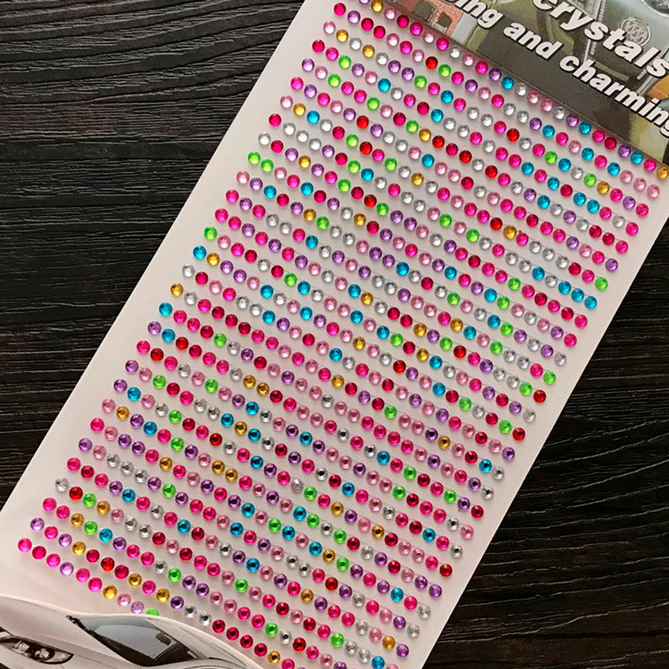 儿童宝石贴纸水晶钻石卡通贴女孩益智文具闪亮公主奖励贴画换装详情7