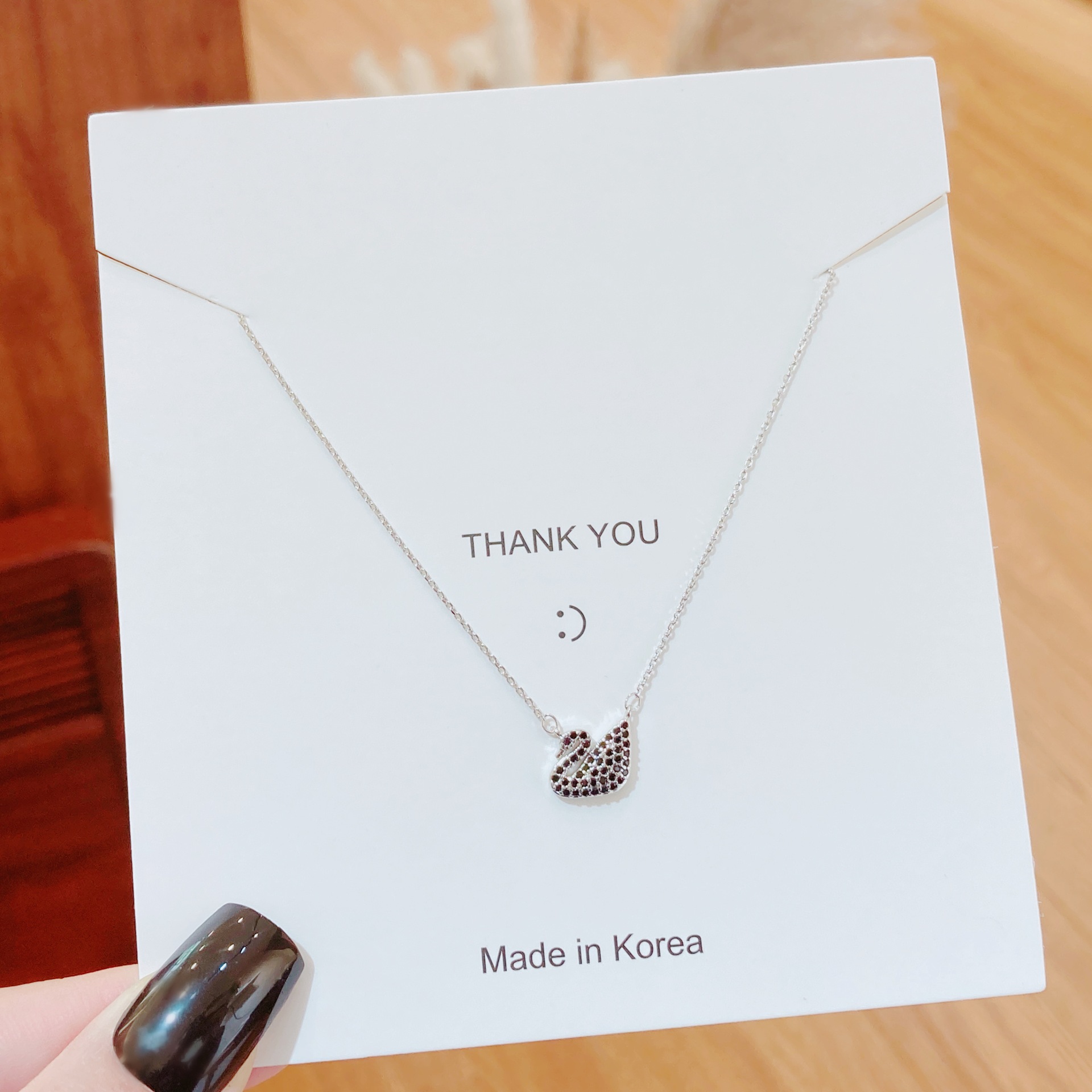 项链饰品女新款2025蝴蝶结鱼尾翅膀锁骨链百搭超长保色女批发新款详情21