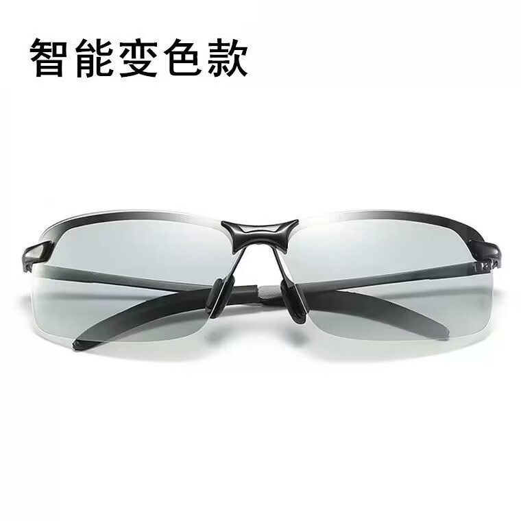 男士感光变色开车驾驶司机专用日夜两用钓鱼墨镜偏光太阳镜3043详情1