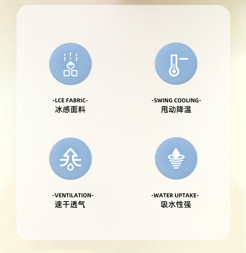 Wholesale of cold-sensing sports towels, quick-drying fitness wrist towels, sweat-absorbing cool towels, portable outdoor sports towels from manufacturers pic 7