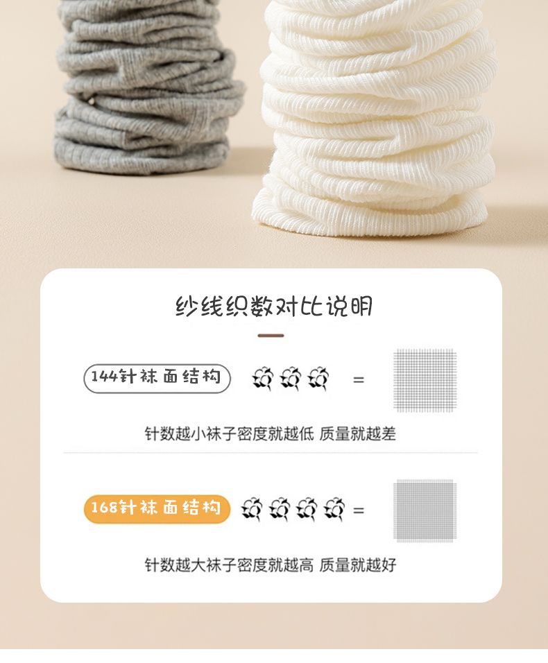 儿童长筒袜春秋款纯色女童过膝袜子韩版洋气公主黑白色无根高筒袜 pic 4