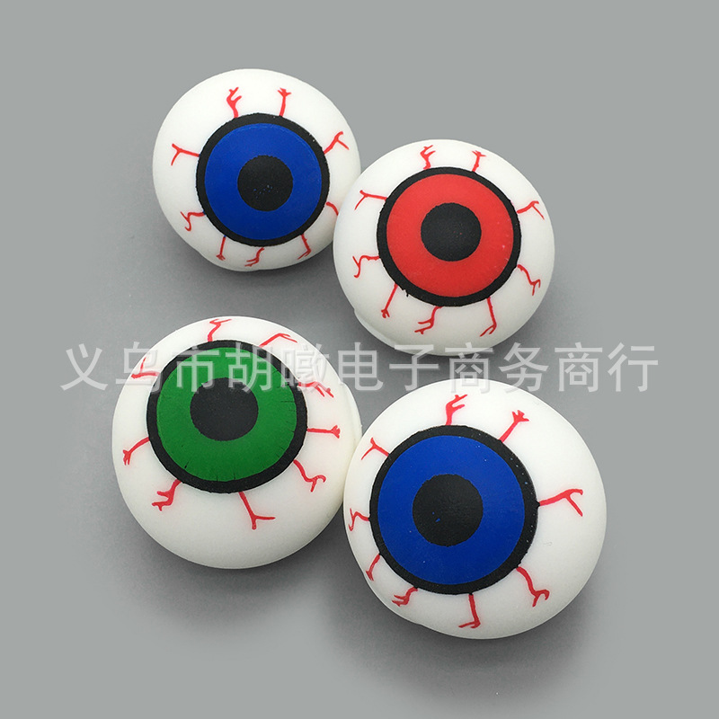 跨境恐怖眼球小号捏捏乐万圣节新款解压玩具软胶整蛊搞怪眼球礼物详情1