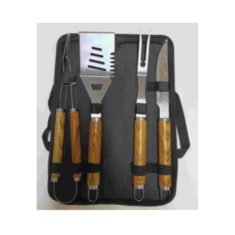 Factory direct supply of stainless steel barbecue grills, spatulas, forks and clamps, three-piece set, BBQ camping, outdoor and family gathering barbecue equipment pic 6