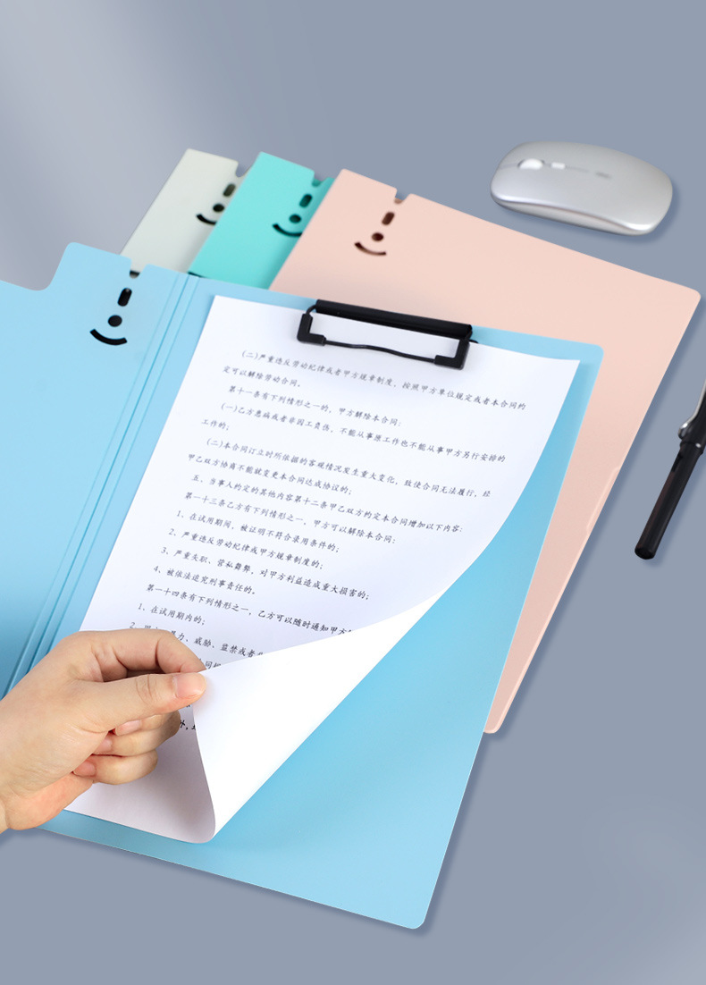 a4文件夹板夹商务办公用品竖式/横式资料册试卷风琴包分页文件夹详情8