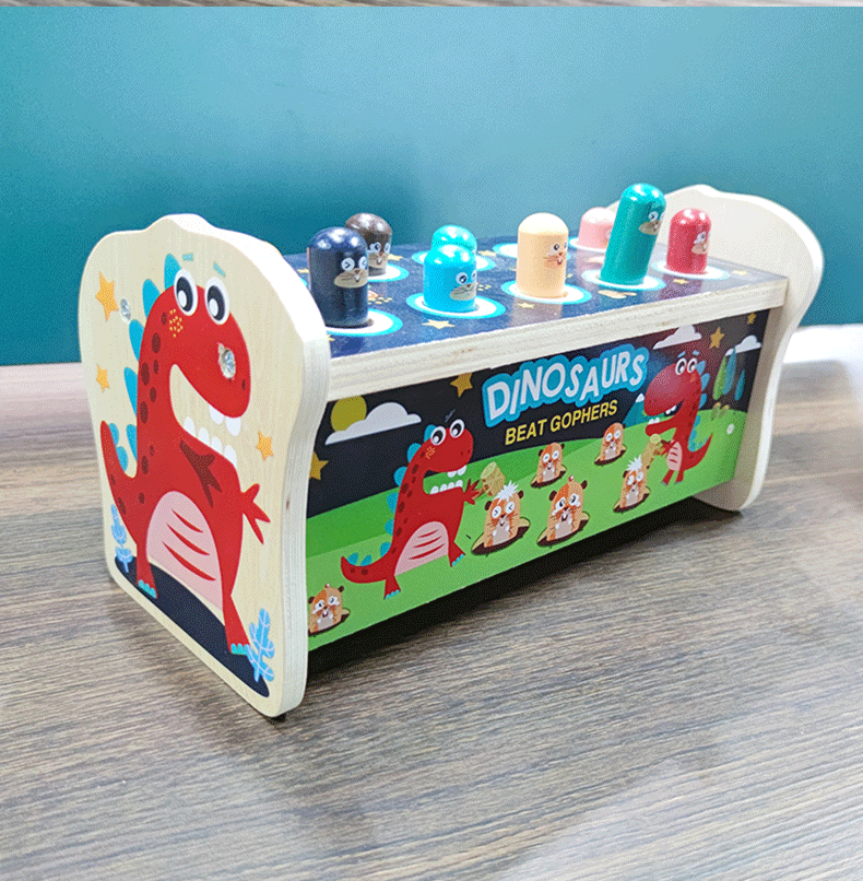 大号打地鼠木质玩具幼儿童宝宝早教益智打地鼠积木跨境货源定制详情15