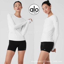 alo 阔腿瑜伽裤女运动休闲舞蹈服喇叭裤收腹提臀裤跳舞瑜伽服详情22
