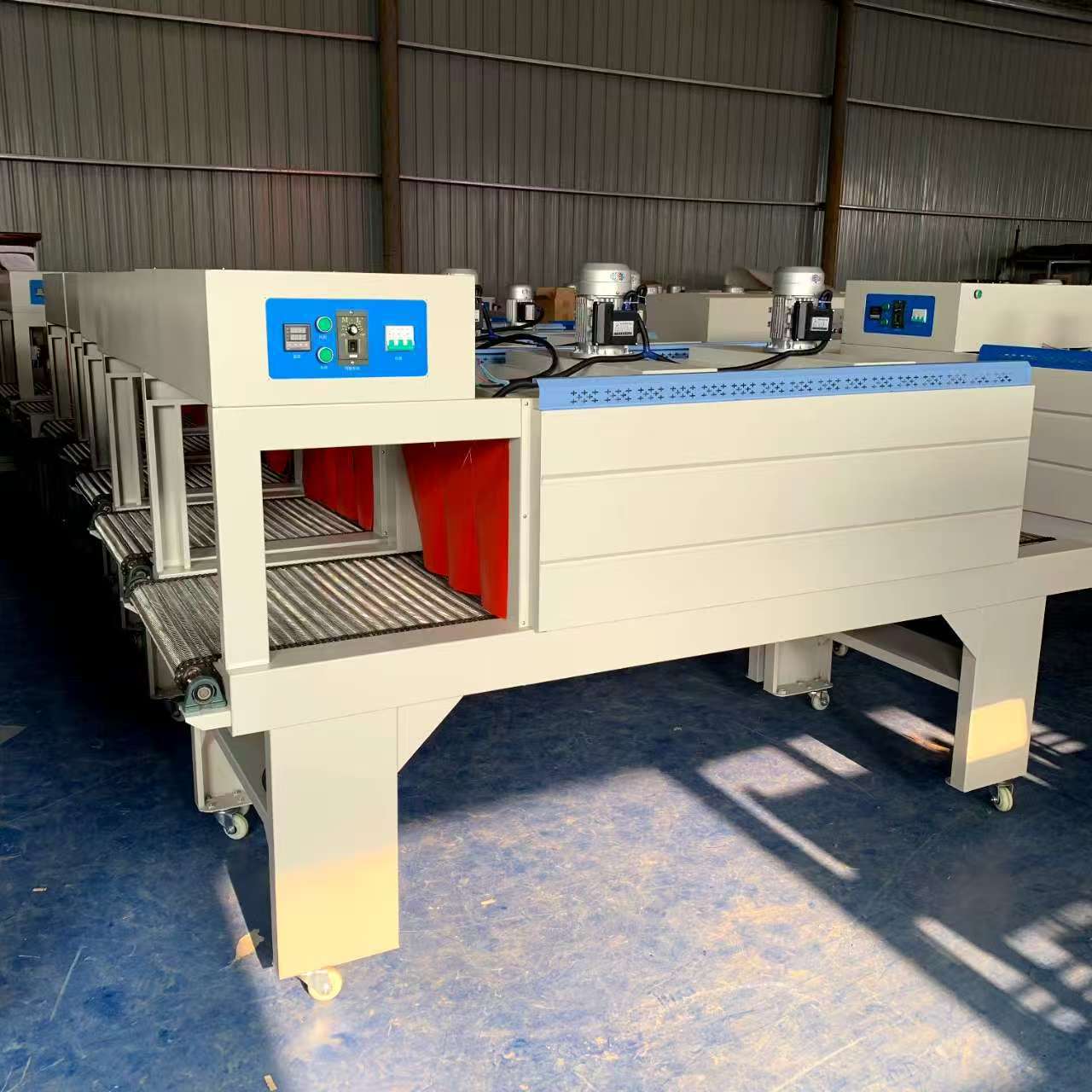 Cuff air push shrink machine, sealing and cutting machine, beverage and mineral water sleeve film, heat shrink film packaging machine, bottle plastic sealing machine pic 11