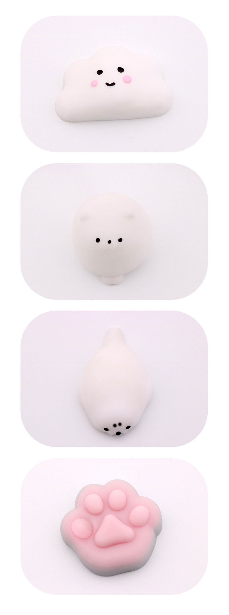 Animal ball kneading Fun, novel and creative student gifts from Japan and South Korea, stress-relieving seal dolls, and venting toys pic 23
