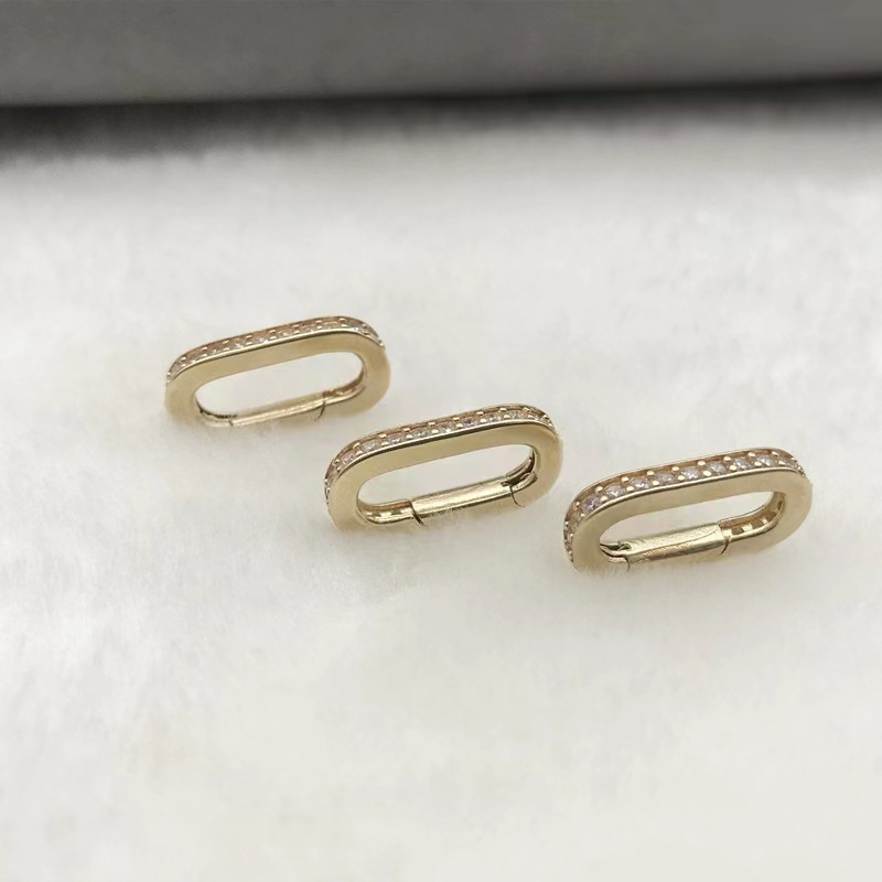 High-quality diamond-encrusted, high-grade brass cast special-shaped lobster pendant, necklace pendant, clothing pendant, 18K color retention pic 32