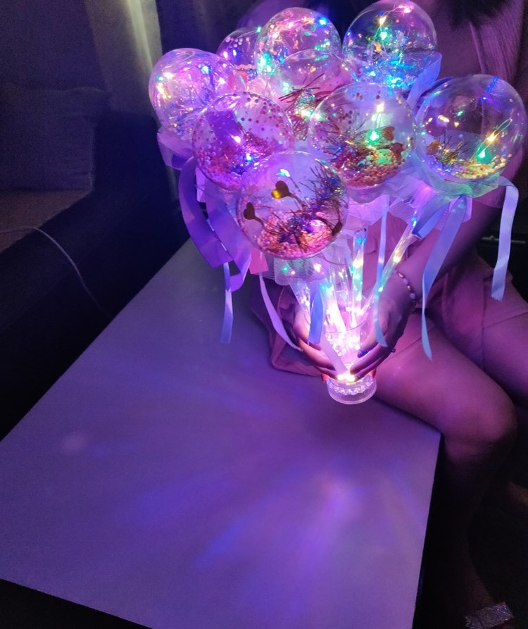 抖音网红新款风车星空球手持魔法棒儿童仙女棒夜市地推发光小礼品详情11