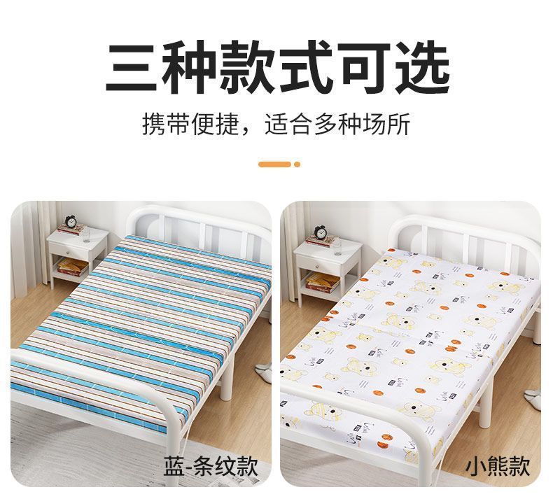z2v folding bed, single-person portable home rental room, simple office for nap time, hard board for nap time companionship, practical and small pic 9