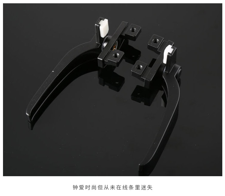 50型铝合金推拉窗拉手平开执手断桥家具五金配件把手厂家直售批发详情6