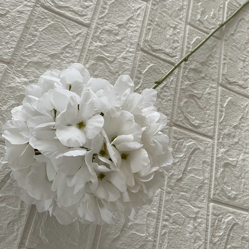 棒棒糖绣球家居摆设仿真插花结婚礼堂装饰假花婚庆花排新娘手捧花详情20