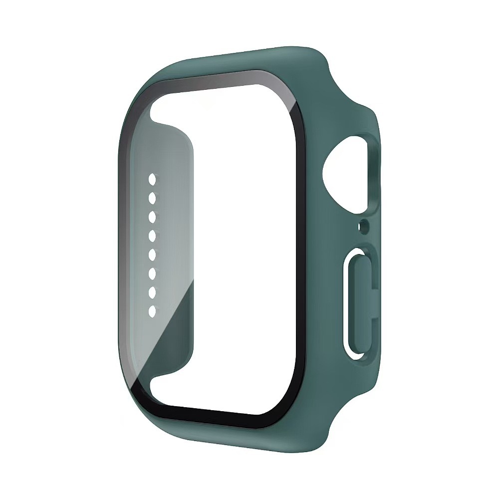 苹果手表保护壳适用iwatch s10手表壳防摔PC喷油钢化膜s9壳膜一体详情15