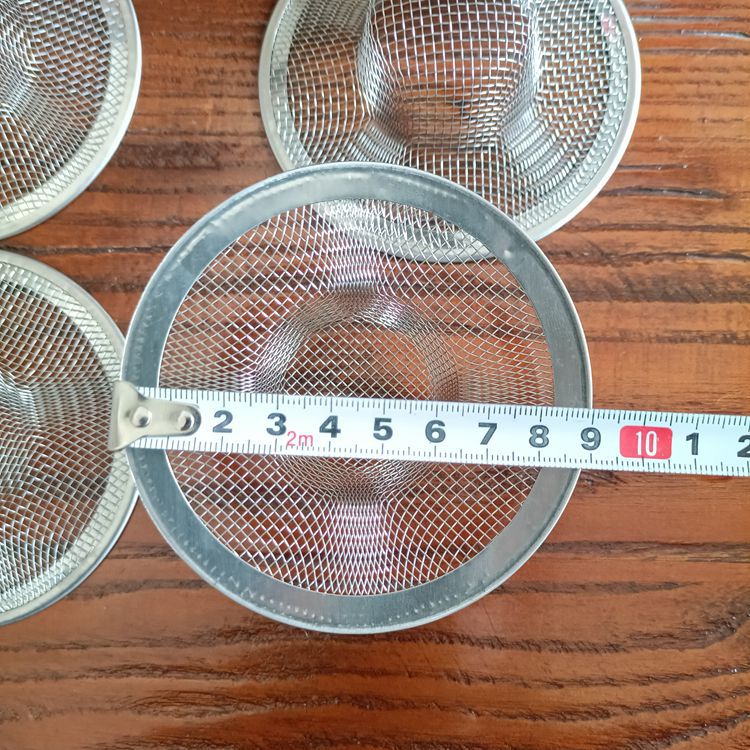 【 Zone 2-1 】9cm cap net drain 20/ pack 2000/ box Kitchen sink filter screen stainless steel strainer screen sink sink sink sewer sink funnel floor drain cap floor drain pic 3