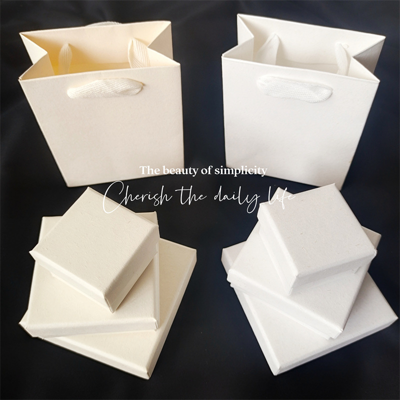 大地纸野陶石陶纸颗粒纸小红书跨境饰品首饰包装盒戒指耳钉手链详情8