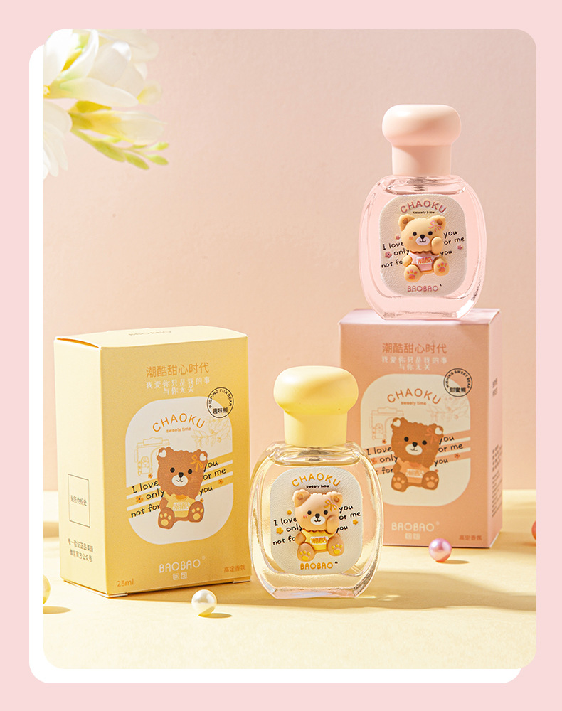 This is a trendy, cool, and sweet era perfume with a long-lasting, natural, fresh, and delicate floral and fruity scent. It is an affordable bear perfume for women pic 25