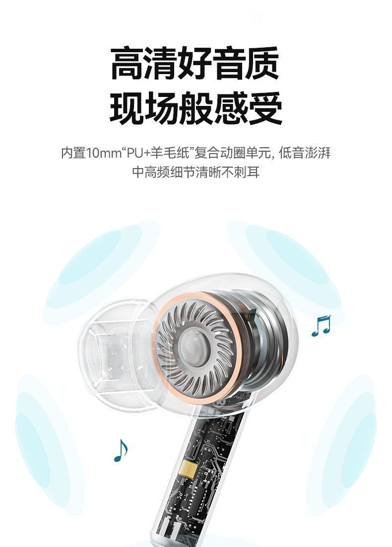 895B半入耳跨境新款高音质无感舒适佩戴超长续航数显运动私模通用详情11