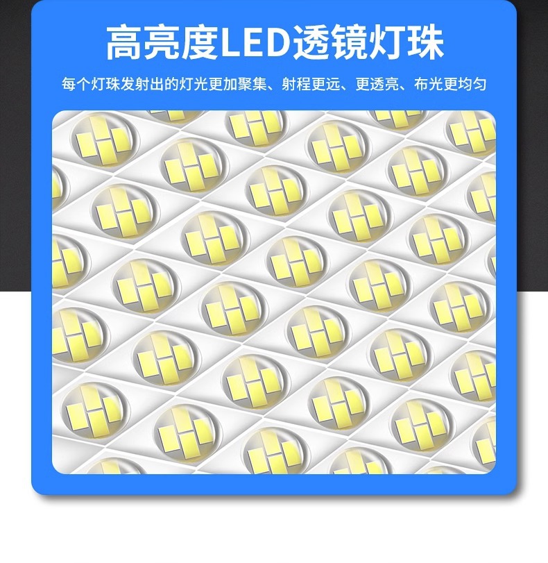 Solar outdoor garden lamps, ultra-bright hanging lamps, new rural lighting floodlights, high-power indoor and outdoor street lamps factory pic 6