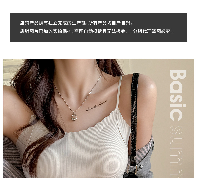 春夏季冰丝无痕带胸垫固定杯打底吊带背心女式内搭设计感性感上衣详情3