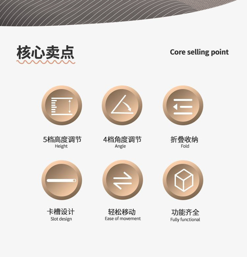 Folding small table on bed, student dormitory bed desk, dormitory notebook computer desk, bedroom bay window study desk pic 2