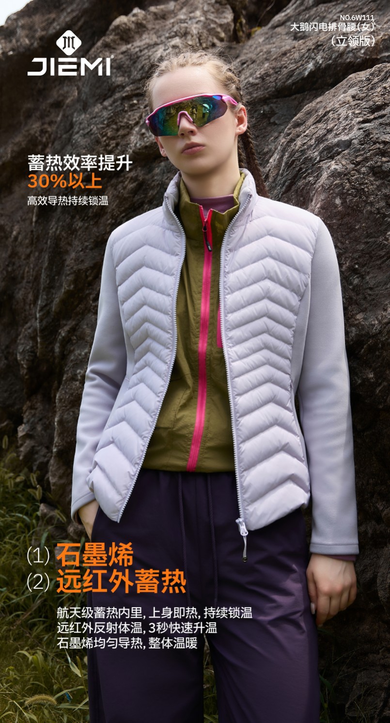 Costilla abajo chaqueta mujer otoño invierno 2026 nuevo ligero slim slim pequeña cintura bruta cuello de ganso abajo ropa abrigo corto pic 5