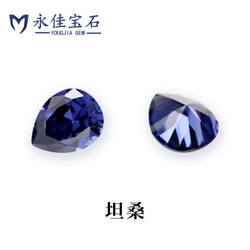 纯银水晶玛瑙彩色宝石蛋形锆石气球天然石饰品详情3