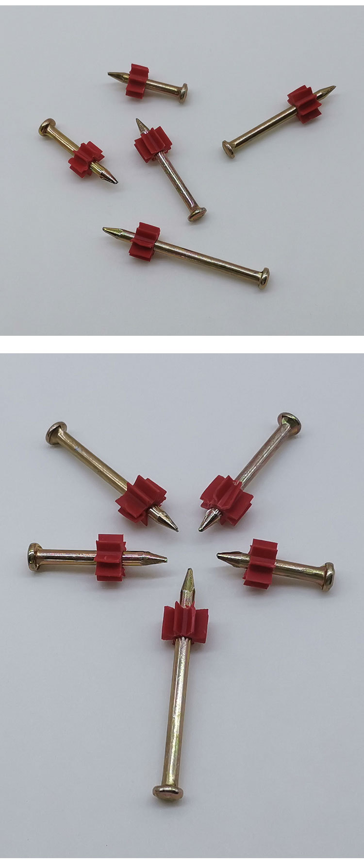 环特水泥钢钉射钉 27/32mm空调射钉广告钉枪高强度射钉每盒100枚详情7