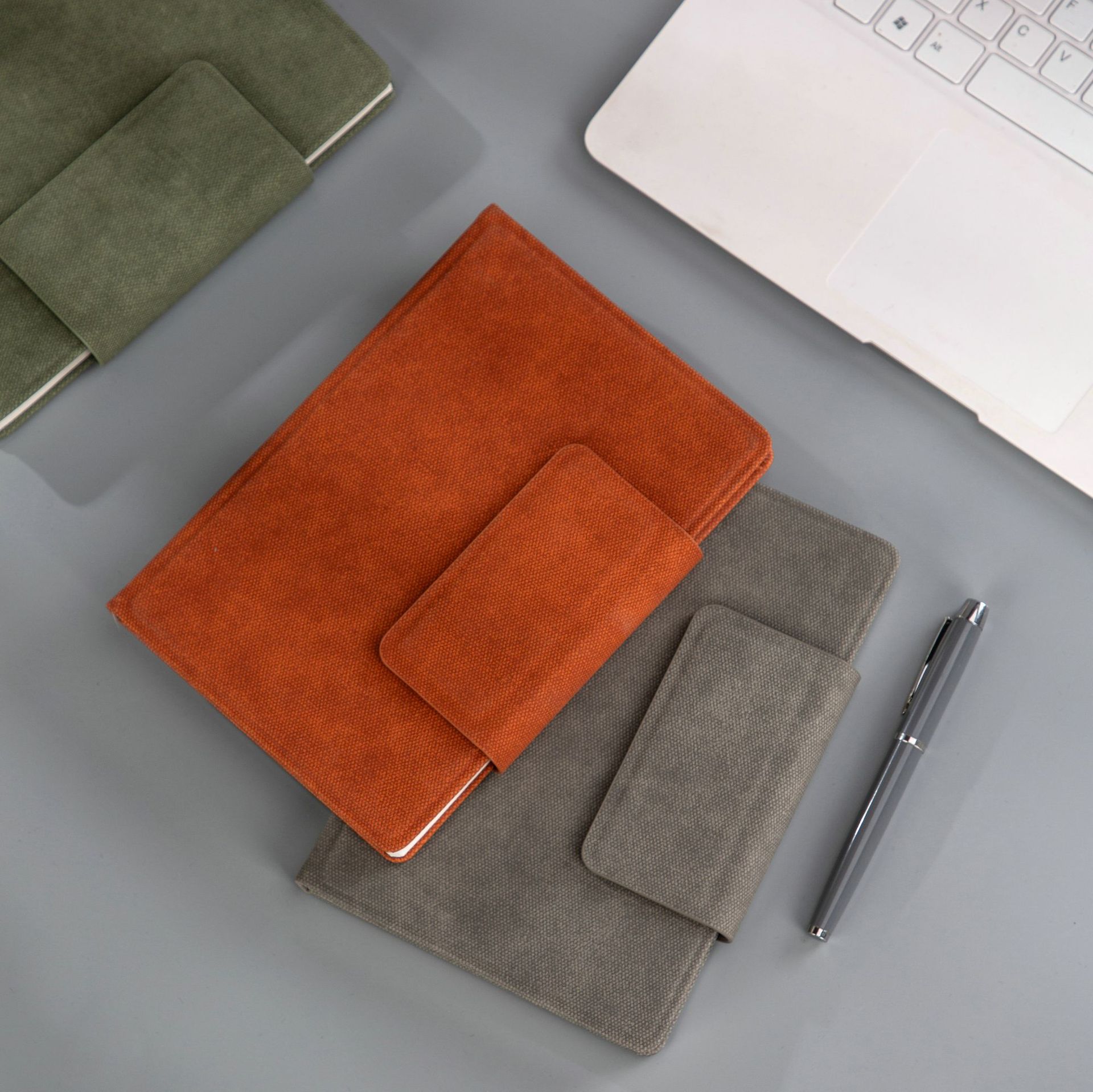 Magnetic clasp notebook a5 color business office notepad, student class record book, logo printable notebook pic 9