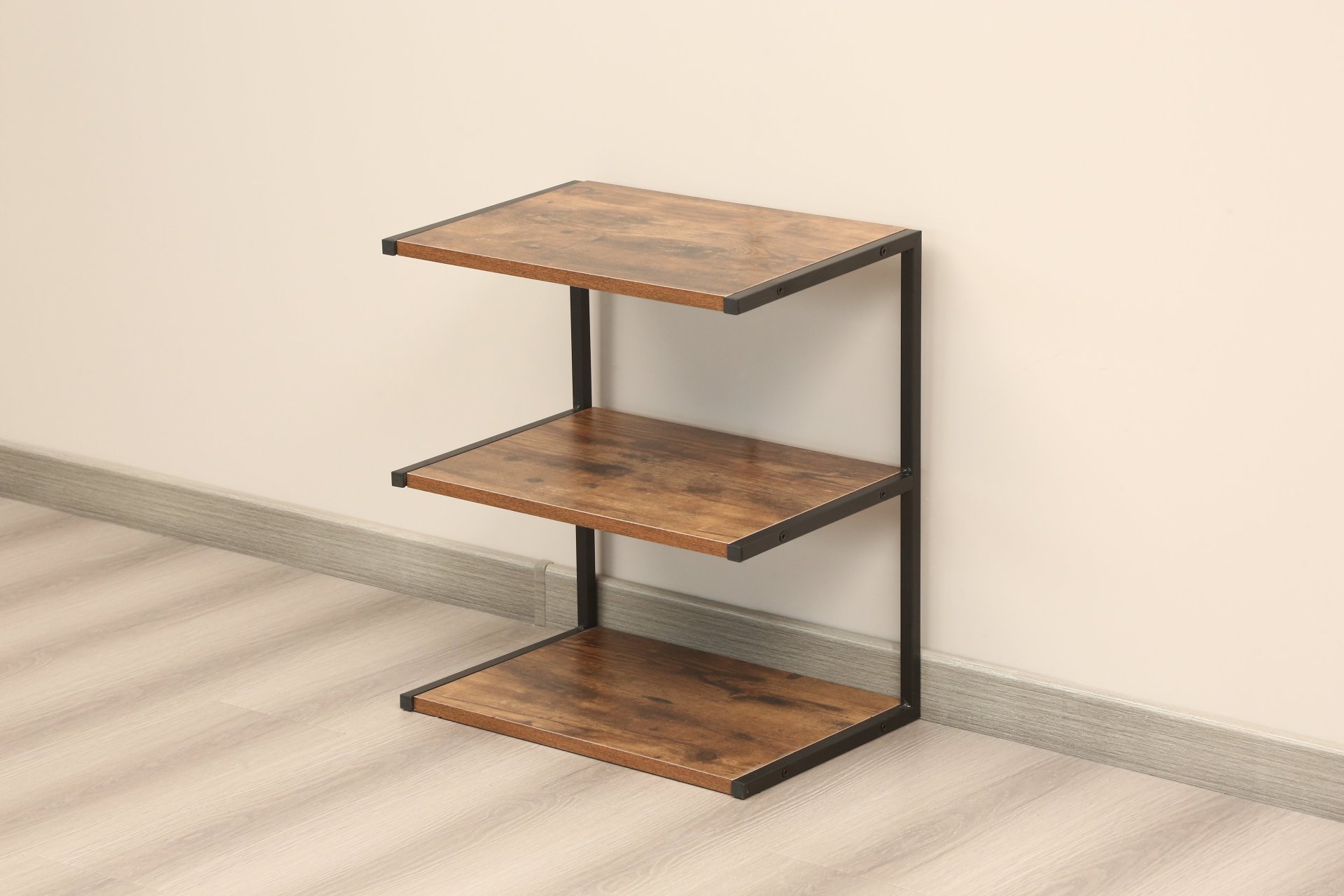 Coffee table, small table, simple modern corner Chinese square table, storage rack, small coffee table, home living room small coffee table pic 2