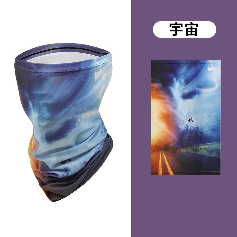 Sun-protective gloves, sleeves, ice sleeves, UV-resistant face towel sets, suitable for outdoor fishing, cycling, camping, elastic quick-drying for both men and women pic 29