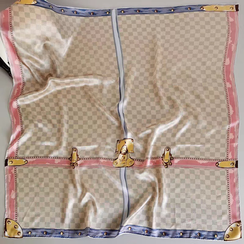 新款70*70cm韩版小方巾女丝巾春夏薄款防晒围脖护颈绑包发带百搭详情46