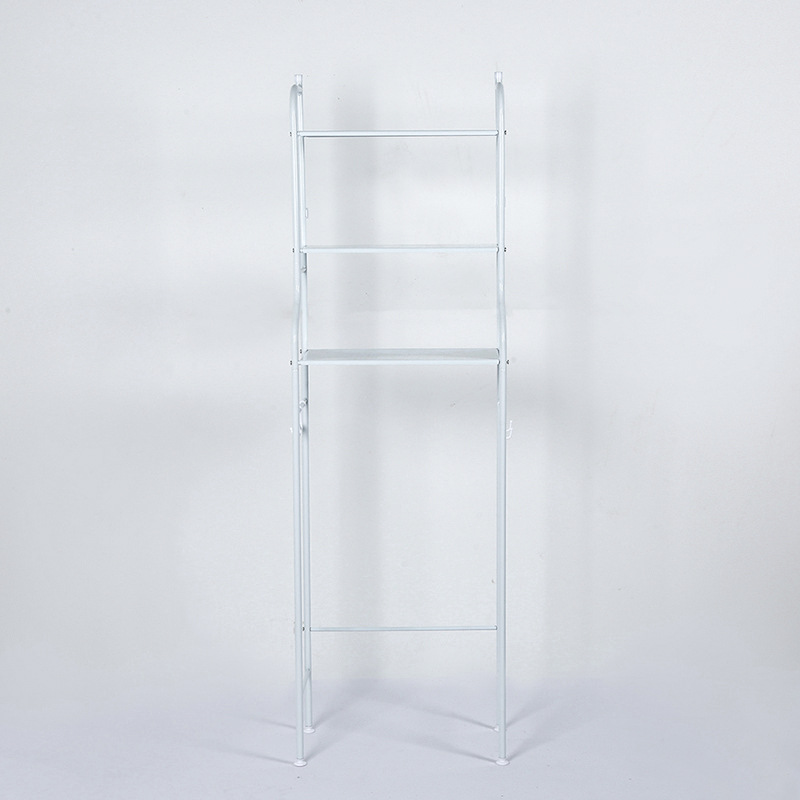 Customized bathroom floor shelves, washing machine washbasin storage racks, toilet washroom no need for drilling pic 8