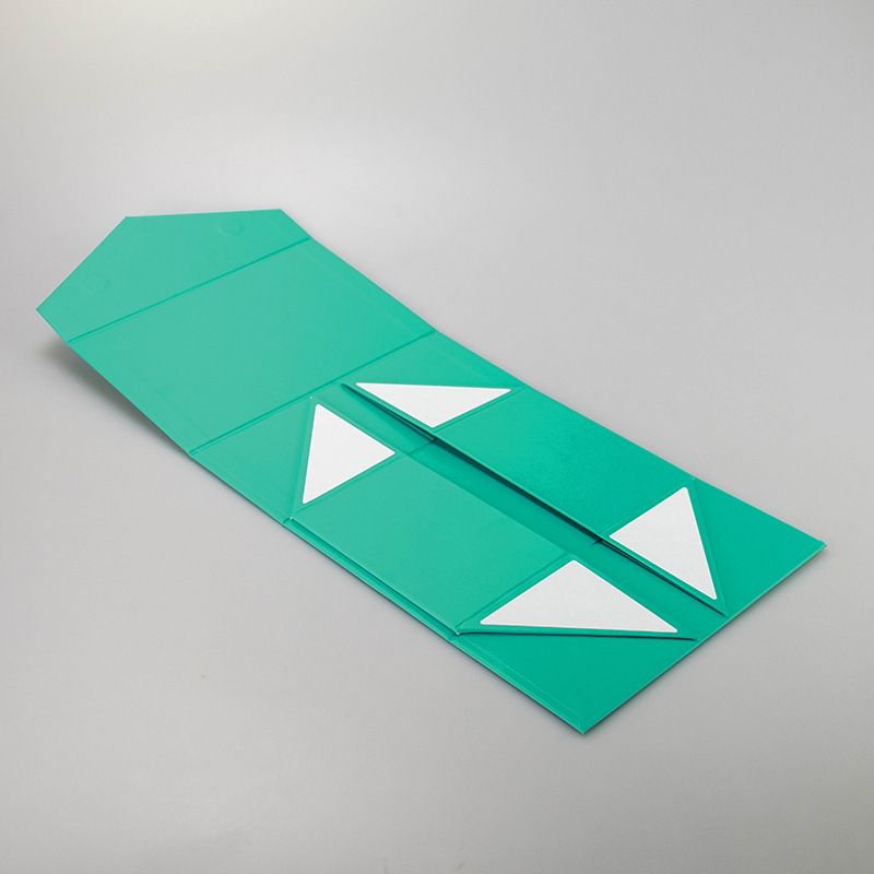 White seven-color folding gift box with printing and transportation space, flip-top gift box, in-stock packaging paper box pic 5