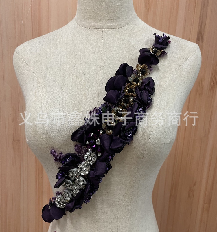 批发手工DIY水钻烫钻组合粘花服装辅料详情8