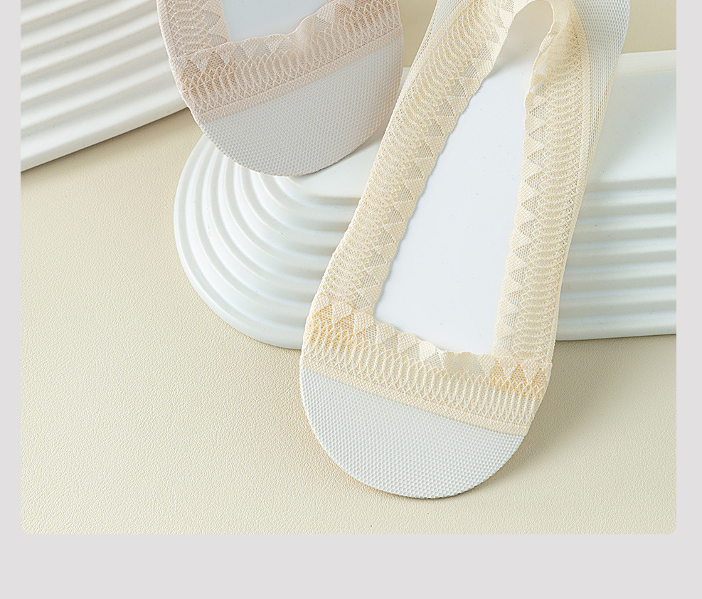 船袜不掉跟女冰丝无痕隐形袜吸汗透气纯棉底硅胶防滑条纹短袜夏季详情17