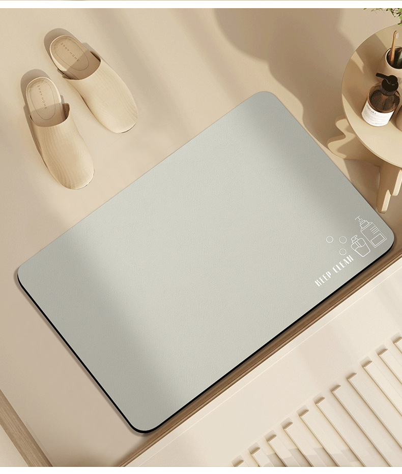 硅藻泥极简浴室防滑地垫卫生间吸水垫厕所卫浴速干脚垫洗手间门垫详情19